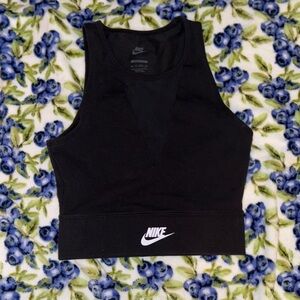 Nike Black Crop Top